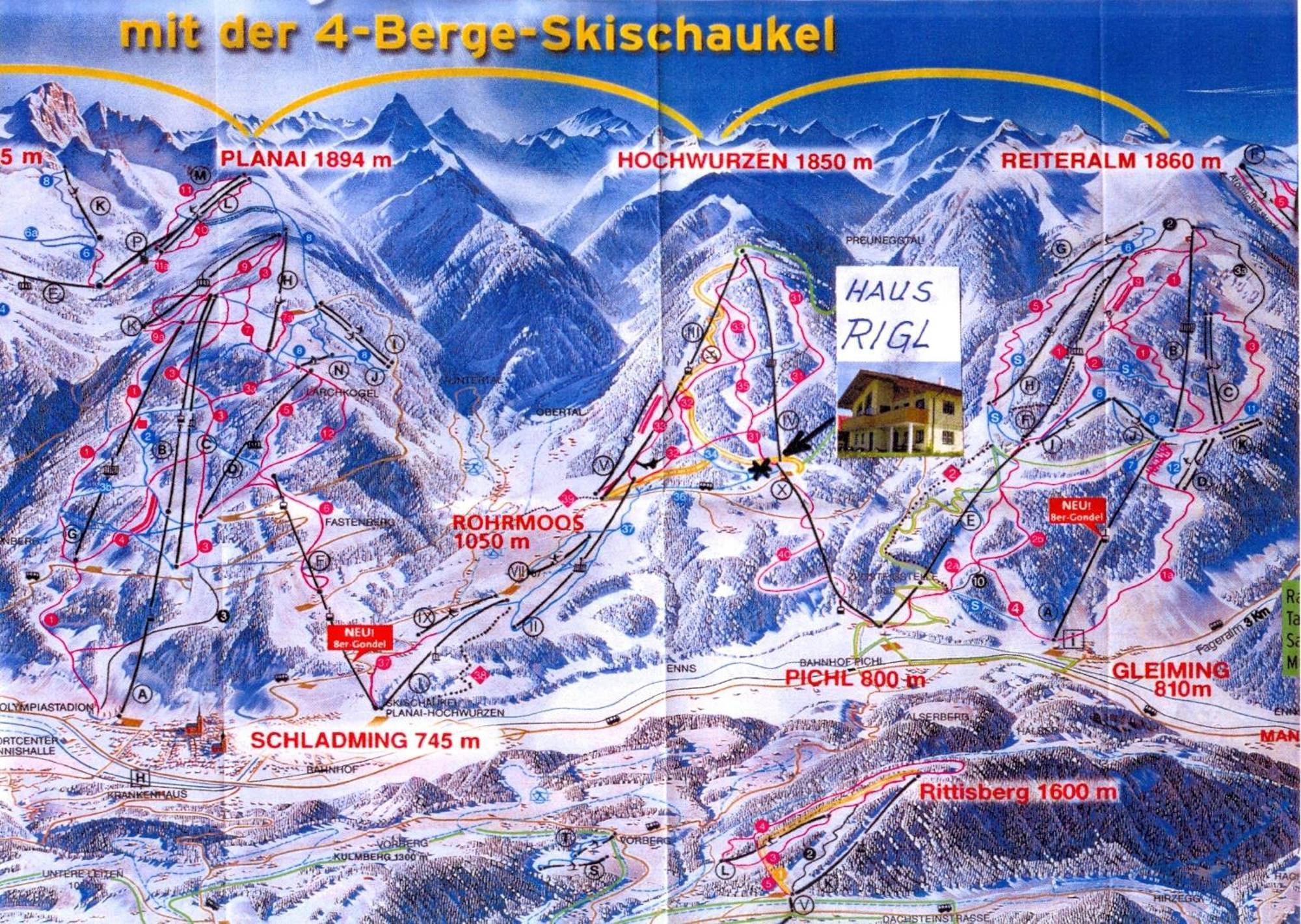 Haus Rigl Apartment Schladming Luaran gambar